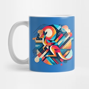 Abstract Animal Kangaroo 3 Mug